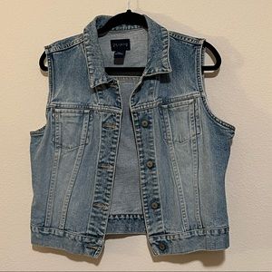 The Limited Denim Vest